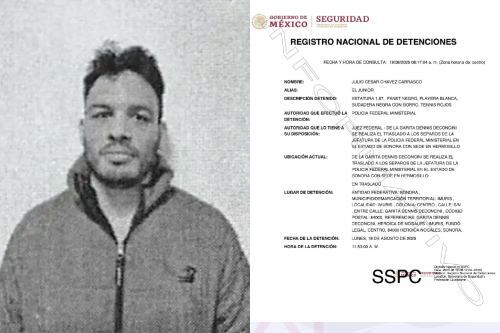 EE.UU. regresa a Julio César Chávez Jr. a México e ingresa a penal de máxima seguridad